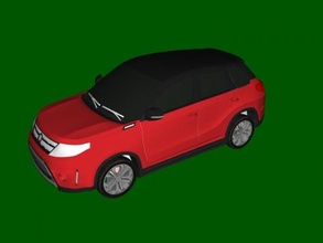 red vitara free 3d model - download obj file Toys Machinery 3d print model - Mito3D