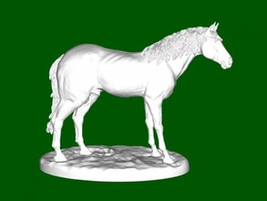 lindo cavalo brinquedos animais 3d print model - Mito3D