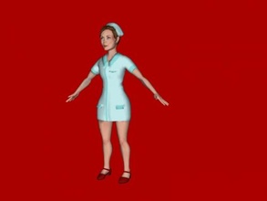 gioco pronto infermiera gratuito 3d modello Scarica obj file giocattoli Giochi 3d print model - Mito3D
