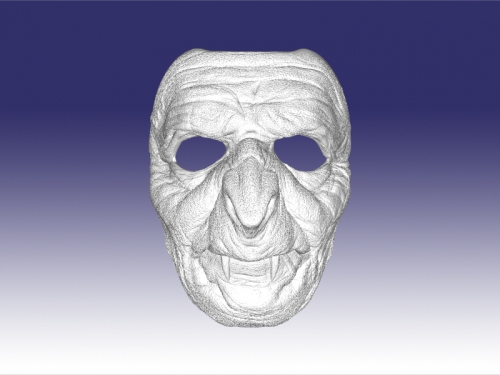 vampire mask free 3d model - download stl file Fashion Accessories 3D print model - Mito3D