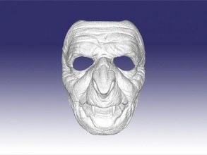Vampir Maske frei 3d Modell download stl Datei Mode Zubehör 3d print model - Mito3D