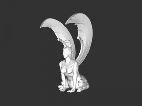 statuette of süd orakel spielzeuge cartoons 3d print model - Mito3D
