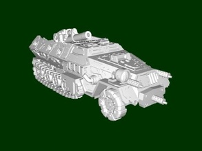 armored vehicle free 3d model - download stl file Toys Machinery 3d print model - Mito3D