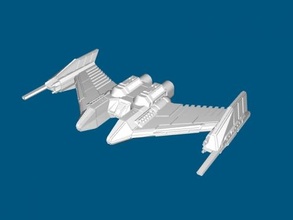wyvern class destroyer free 3d model - download stl file Toys Machinery 3d print model - Mito3D