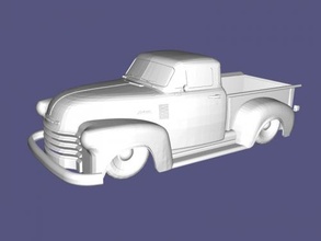 chevy pickup toys machinery 3d print model - Mito3D