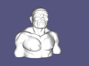 Cíclope busto gratis 3d modelo descargar stl expediente Arte escultura 3d print model - Mito3D