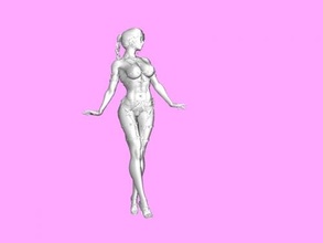 exotic outfit free 3d model - download obj file Toys People 3d print model - Mito3D