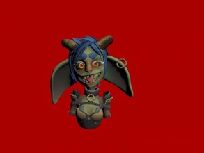goblin funny free 3d model - download obj file Toys Games 3d print model - Mito3D