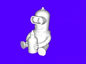 baby bender free 3d model - download stl file Toys Cartoons 3d print model - Mito3D