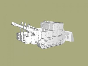 mining car gun free 3d model - download stl file Toys Games 3d print model - Mito3D