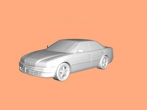 toyota chaser free 3d model - download stl file Toys Machinery 3d print model - Mito3D