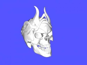 rei crânio livre 3d modelo baixar stl Arquivo arte escultura 3d print model - Mito3D