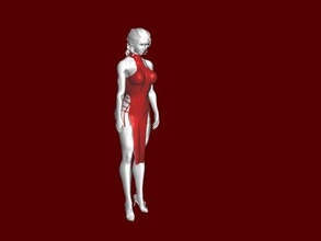 tanzen Kleid frei 3d Modell download obj Datei Spielzeuge 3d print model - Mito3D