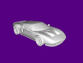 Ford gt 40 frei 3d Modell download stl Datei Spielzeuge Maschinen 3d print model - Mito3D