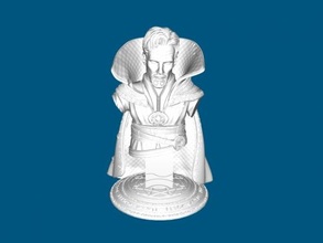 bust of doctor strange toys films 3d print model - Mito3D