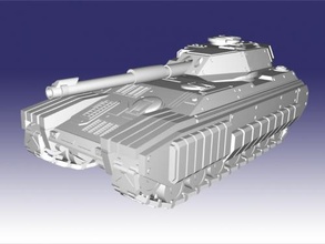 tanque gratis 3d modelo descargar stl expediente juguetes maquinaria 3d print model - Mito3D