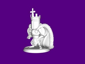 noble chevalier obj jouets 3d print model - Mito3D