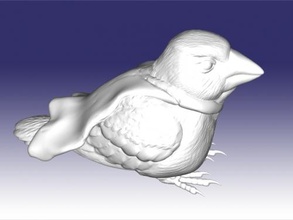 super sparrow free 3d model - download stl file Toys Animals 3d print model - Mito3D