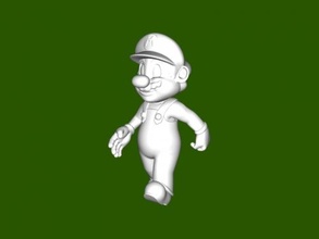 Mario frei 3d Modell download stl Datei Spielzeuge Spiele 3d print model - Mito3D