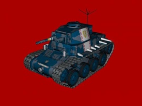 valkyria chronicles tank free 3d model - download obj file Toys Games 3d print model - Mito3D