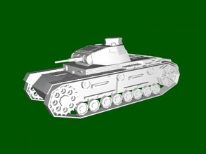 pz iiib free 3d model - download obj file Toys Machinery 3d print model - Mito3D