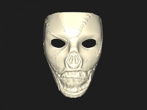 skin mask free 3d model - download stl file Fashion Accessories 3d print model - Mito3D