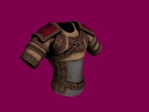 warrior's tunic free 3d model - download obj file Toys Games 3d print model - Mito3D