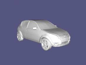 Ford ka Brezilya Bedava 3d model indir stl dosya oyuncaklar makine 3d print model - Mito3D