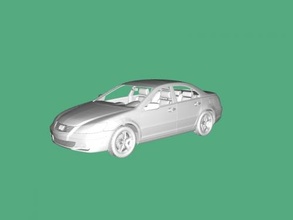 acura rl free 3d model - download stl file Toys Machinery 3d print model - Mito3D