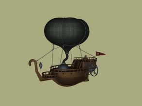 flying ship free 3d model - download obj file Toys Machinery 3d print model - Mito3D