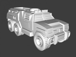 landing vehicle iron grenadiers free 3d model - download stl file Toys Cartoons 3d print model - Mito3D