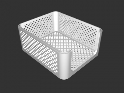 basit kutu ev aksesuarlar 3D print model - Mito3D