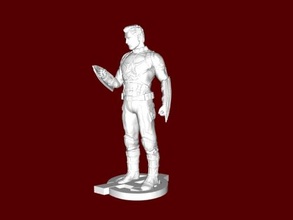 captain america game toys games 3d print model - Mito3D
