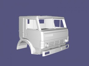 kamaz cabin toys machinery 3d print model - Mito3D