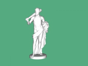 Herkules frei 3d Modell download stl Datei Kunst Skulptur 3d print model - Mito3D