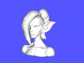 bust goblin free 3d model - download obj file Toys Games 3d print model - Mito3D
