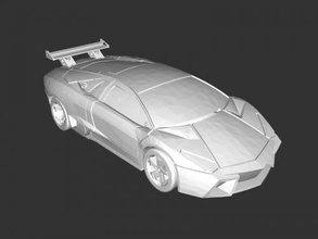 lamborghini reventon jouets machinerie 3d print model - Mito3D