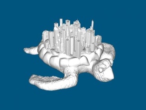 cidade tartaruga livre 3d modelo baixar stl Arquivo brinquedos animais 3d print model - Mito3D