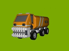work truck free 3d model - download obj file Toys Machinery 3d print model - Mito3D