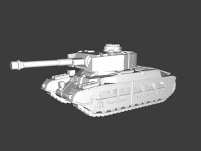 Unbekannt Panzer frei 3d Modell download stl Datei Spielzeuge Maschinen 3d print model - Mito3D