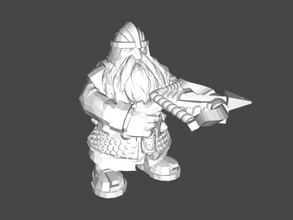 gnome crossbow free 3d model - download stl file Toys Cartoons 3d print model - Mito3D