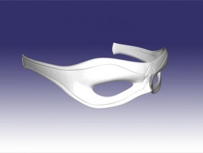 glasses mask free 3d model - download stl file Fashion Accessories 3d print model - Mito3D