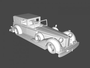 1933 cadillac cidade carro brinquedos maquinaria 3d print model - Mito3D