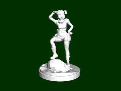 bulma statuette 3d print model - Mito3D