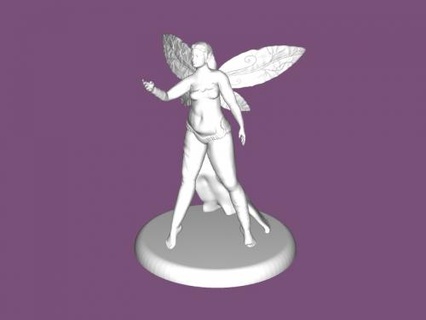 plump fairy 3d print model - Mito3D