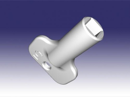 Kühler bluten Schraube 3d print model - Mito3D