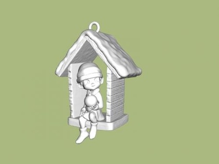 elf house obj 3d print model - Mito3D