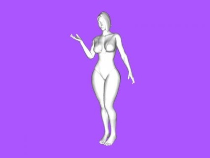 closed swimsuit 3d print model - Mito3D
