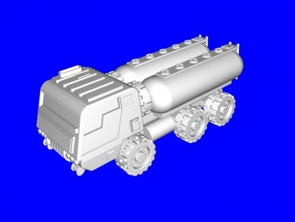 funileiro caminhão 3d print model - Mito3D