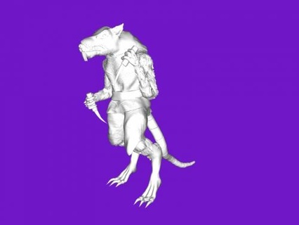 rat coquin 3d print model - Mito3D